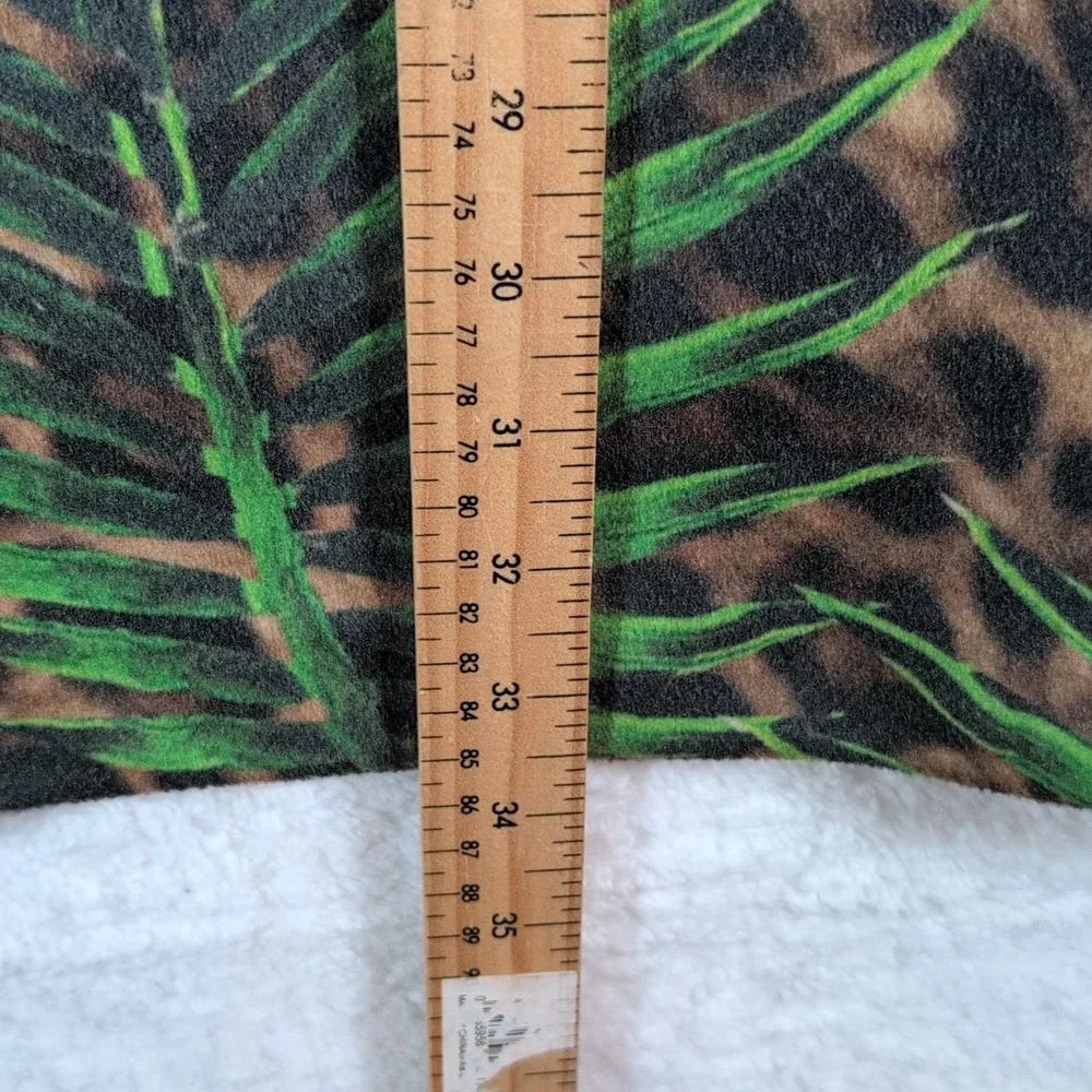 579-Tenax‎ Animal Print Long Sleeve Dress - Picture 4 of 4